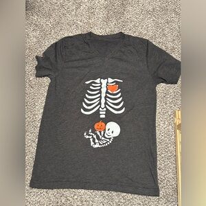 Fall/halloween maternity shirt medium